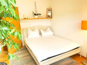 1,5-Zimmer mit Duschbad, Gartenblick, Kühlschrank
